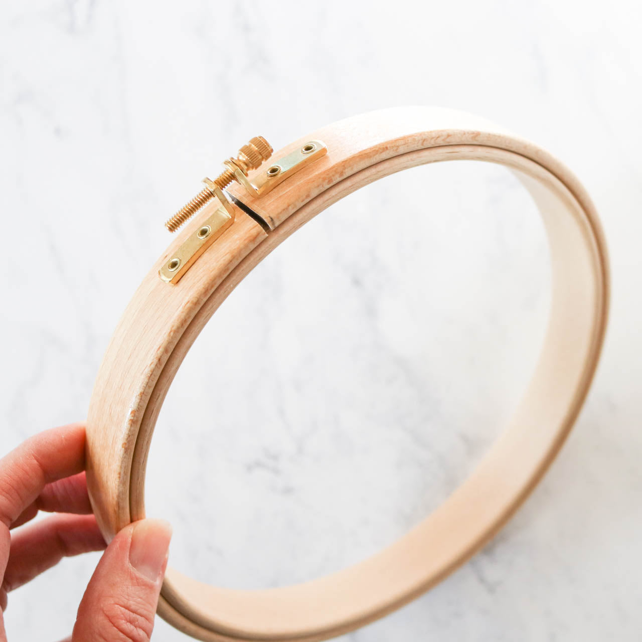 Wood Embroidery Hoop with Round Edges ( 8 Inch, 3 Piece)