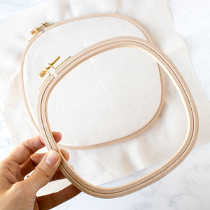 DMC 8 Square Wooden Embroidery Hoop