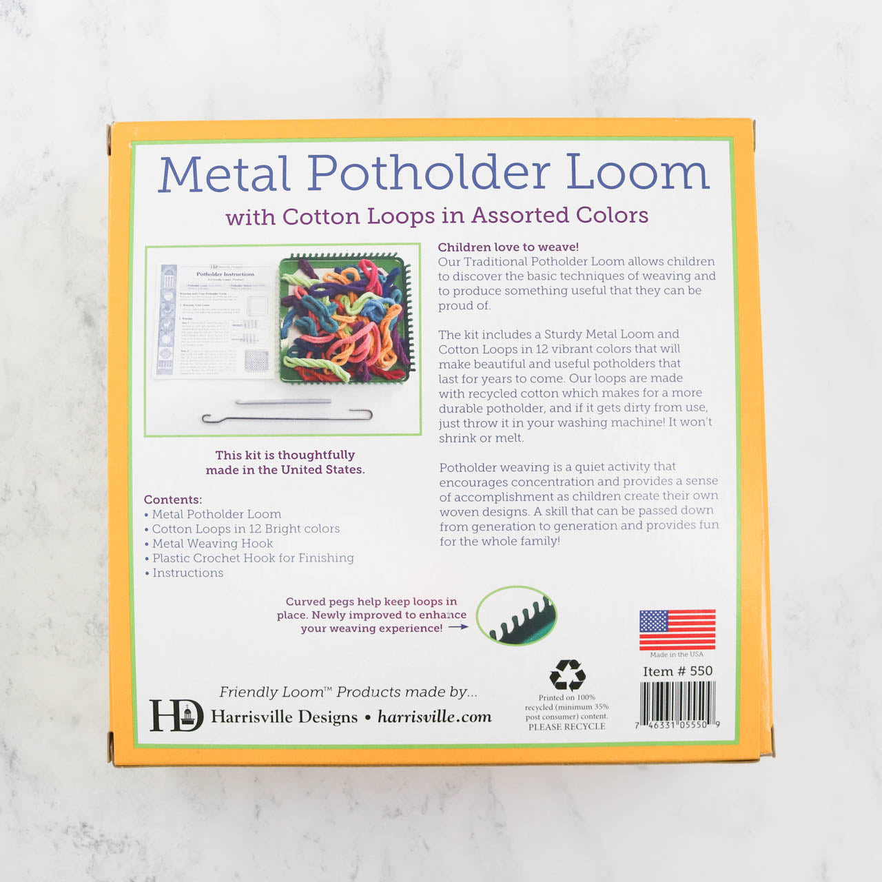 Metal Potholder Loom Kit