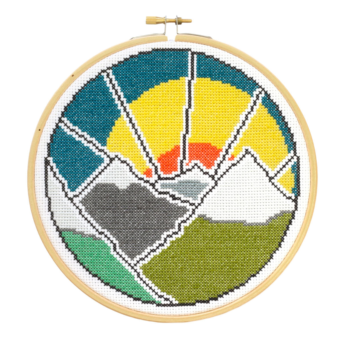 Mountain Adventure Cross Stitch Kit