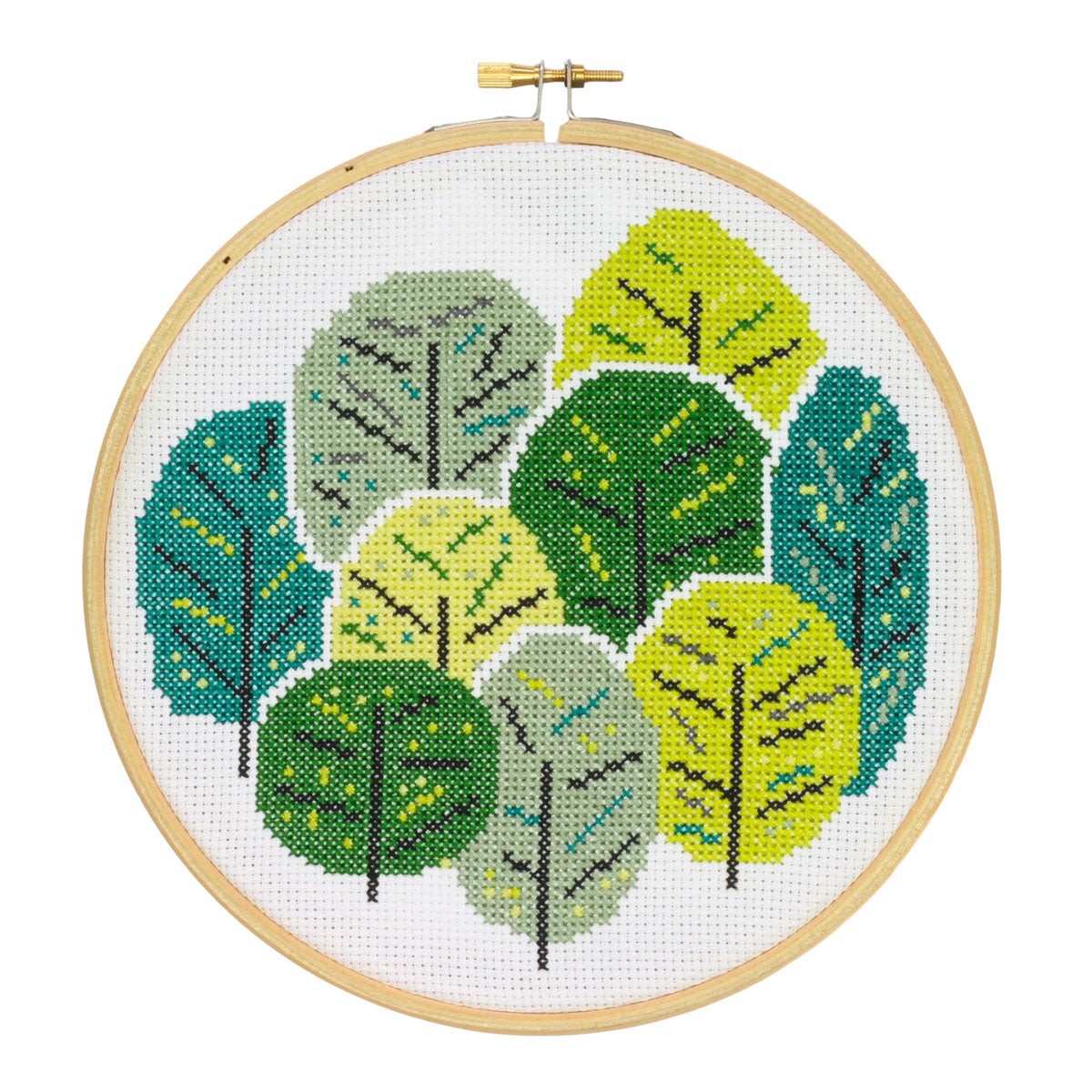 Summer Trees Cross Stitch Kit