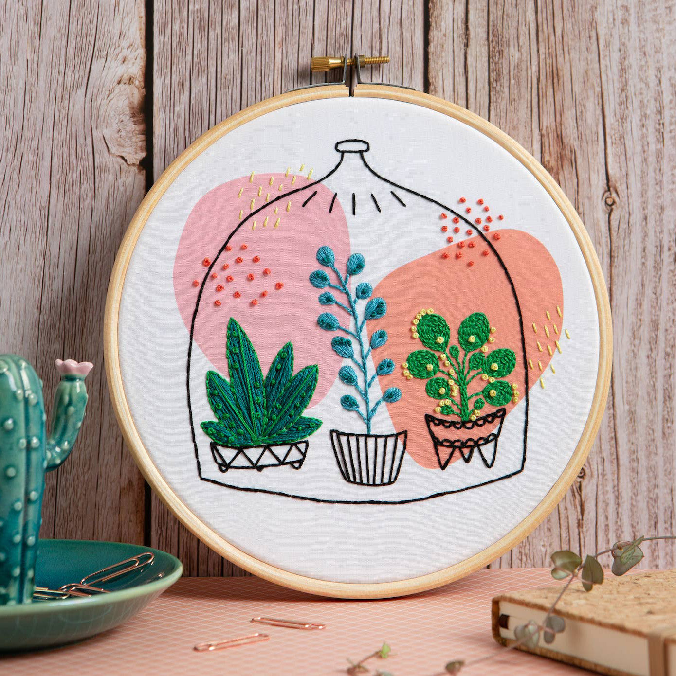 The Art of The Needle 'In the Garden' Embroidery Kit
