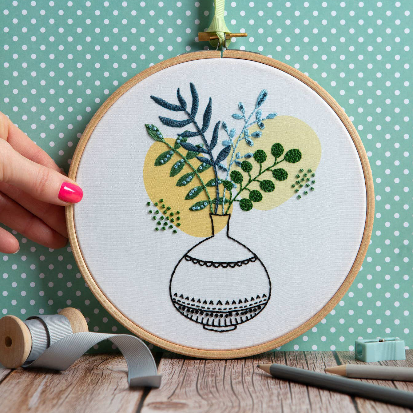 Embroidery Kit for Beginners