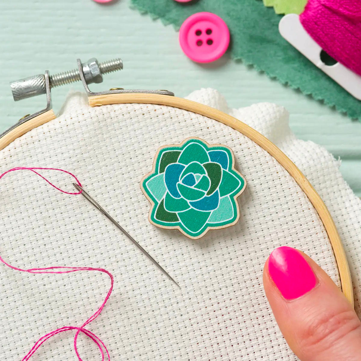 Succulent Needle Minder