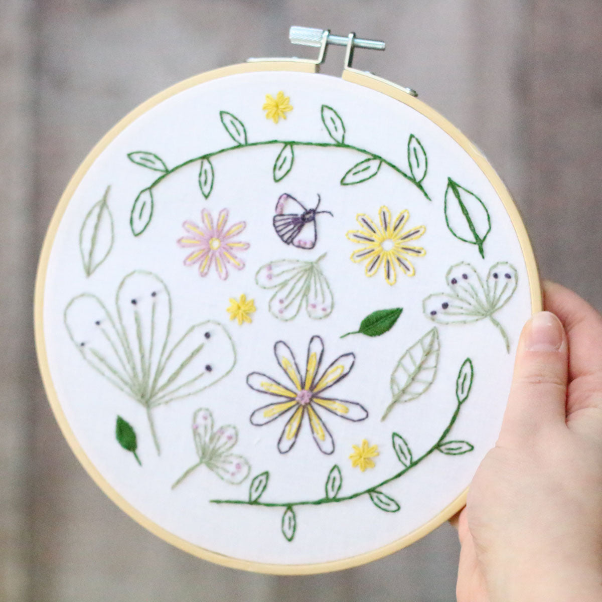 Wildflower Meadow Hand Embroidery Kit