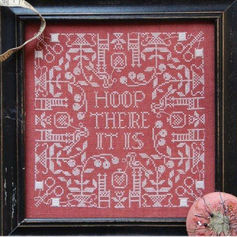 Hoop There It Is Cross Stitch Pattern