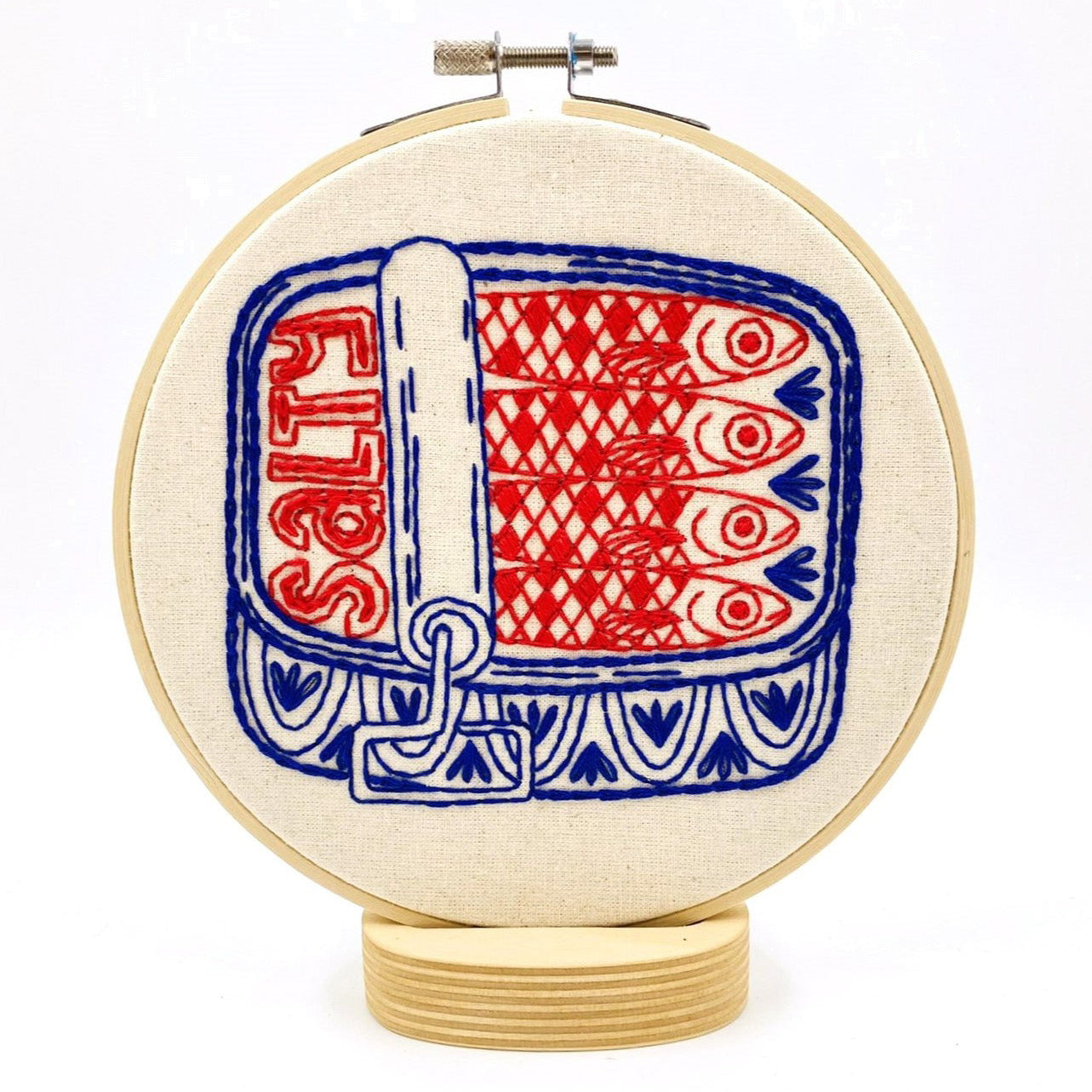Sardines Hand Embroidery Kit