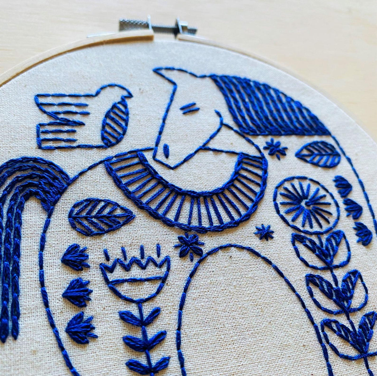 Hygge Horse Hand Embroidery Kit