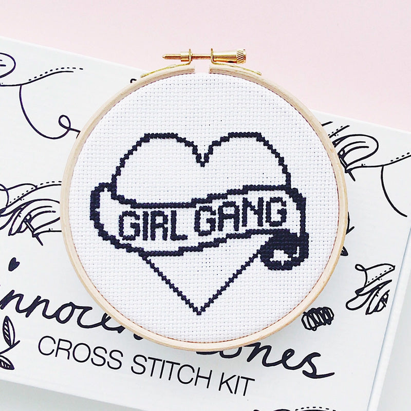 Girl Gang Cross Stitch Kit