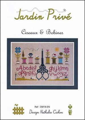 Anagram diffusion Les Ciseaux Scissors Cross Stitch Chart Jean-Louis  Grandsire