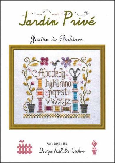 Garden of Thread (Jardin de Bobines) Cross Stitch Pattern