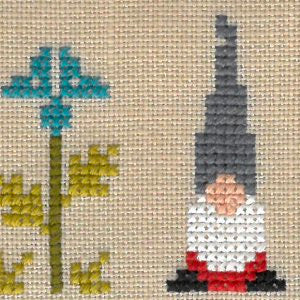 In the Land of Gnomes (Au Pays des Gnomes) Cross Stitch Pattern