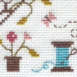 Love, Friends + Home Cross Stitch Sampler Pattern
