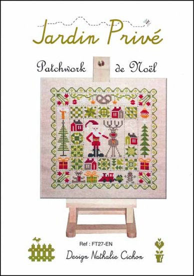 Patchwork Christmas (Patchwork de Noel) Cross Stitch Pattern