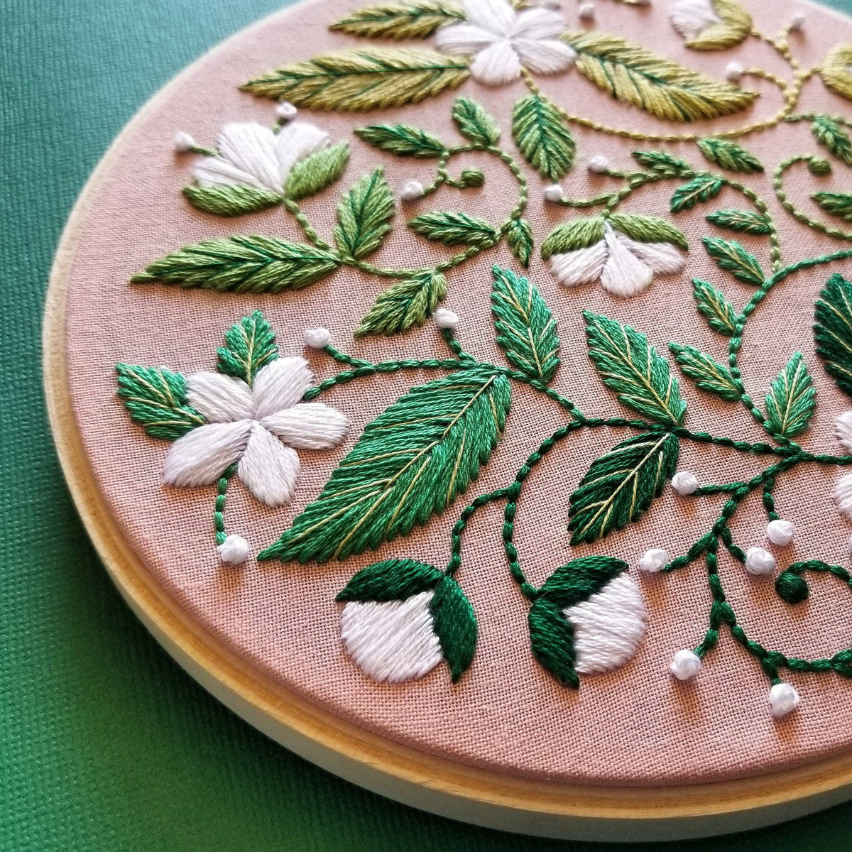 Blissful Blooms Hand Embroidery Kit