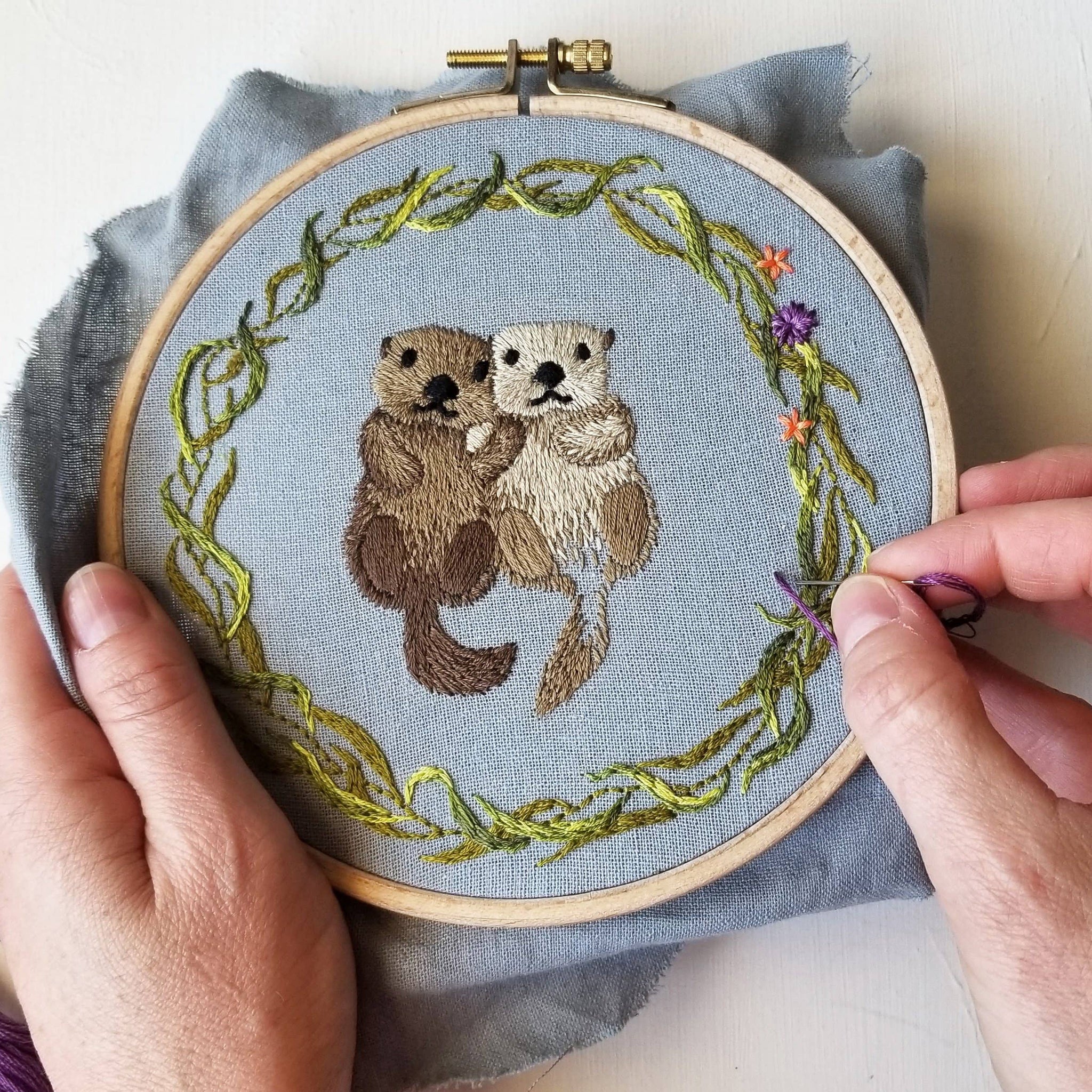 Otter Cross Stitch 