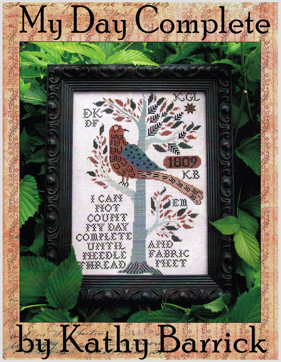 My Day Complete Cross Stitch Pattern-Stitched Modern