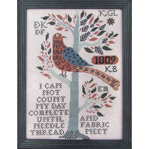 My Day Complete Cross Stitch Pattern-Stitched Modern
