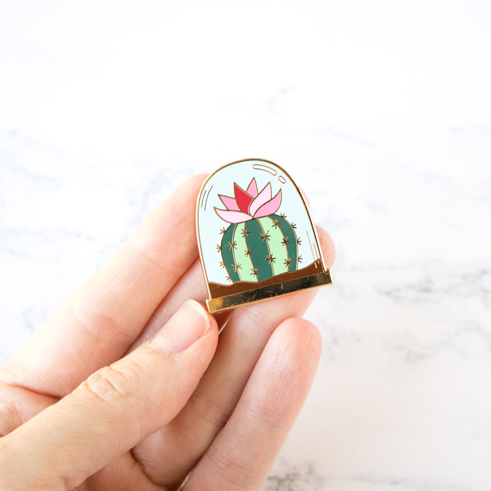 Cute Cactus Magnetic Needle Minder for Cross Stitch, Embroidery