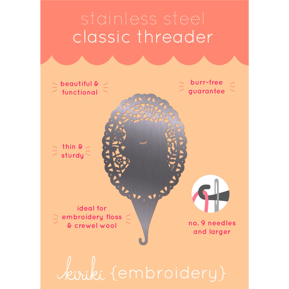 Lace Bear Classic Needle Threader