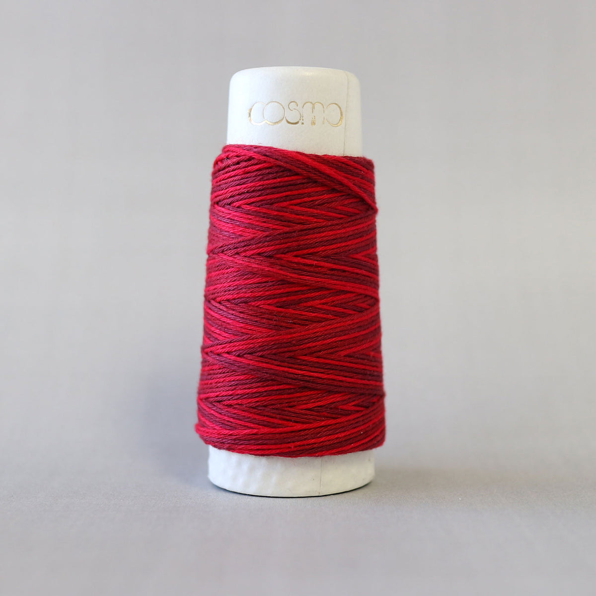 COSMO Hidamari Sashiko Thread - #89-401 Cranberry Red