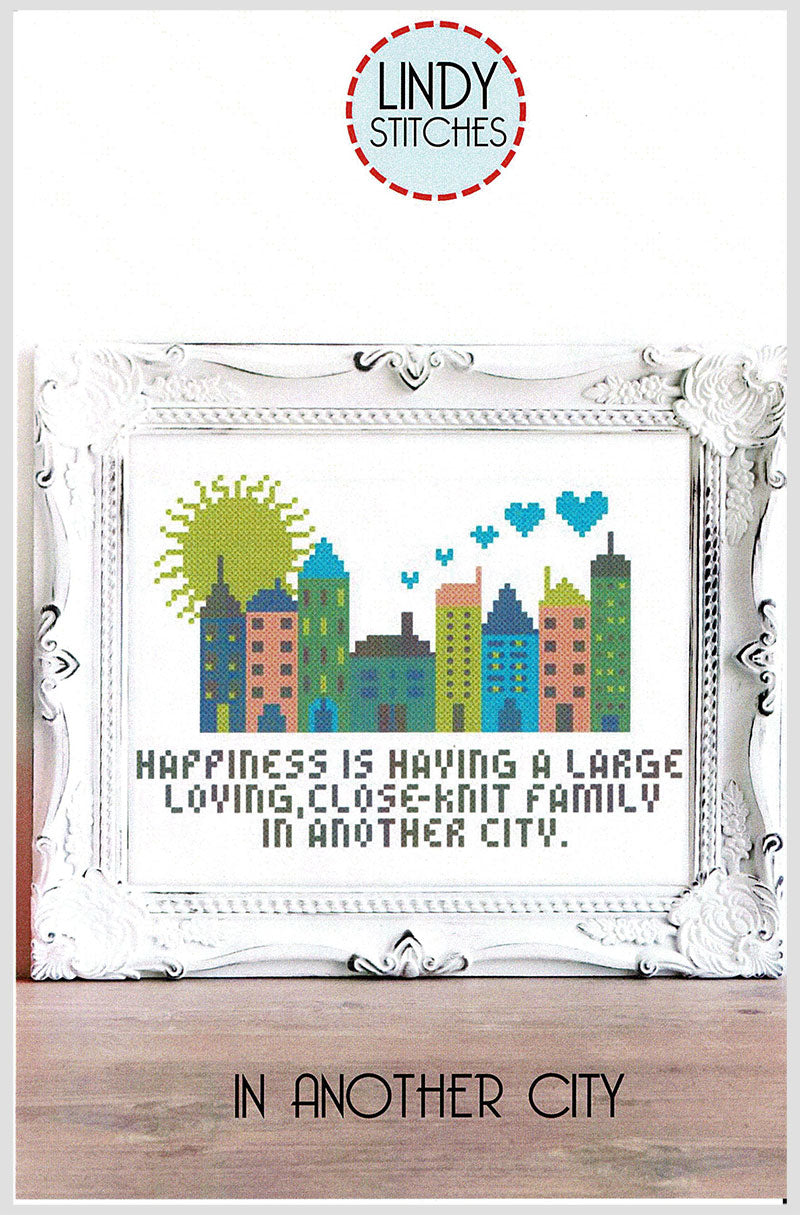 In Another City Cross Stitch Pattern-Stitched Modern