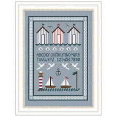 Moohue Counted Cross Stitch Supplies Beautiful Sea Scenery and