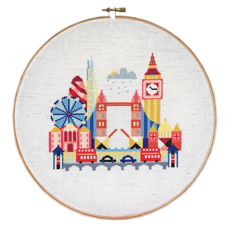 Pretty Little London Cross Stitch Pattern