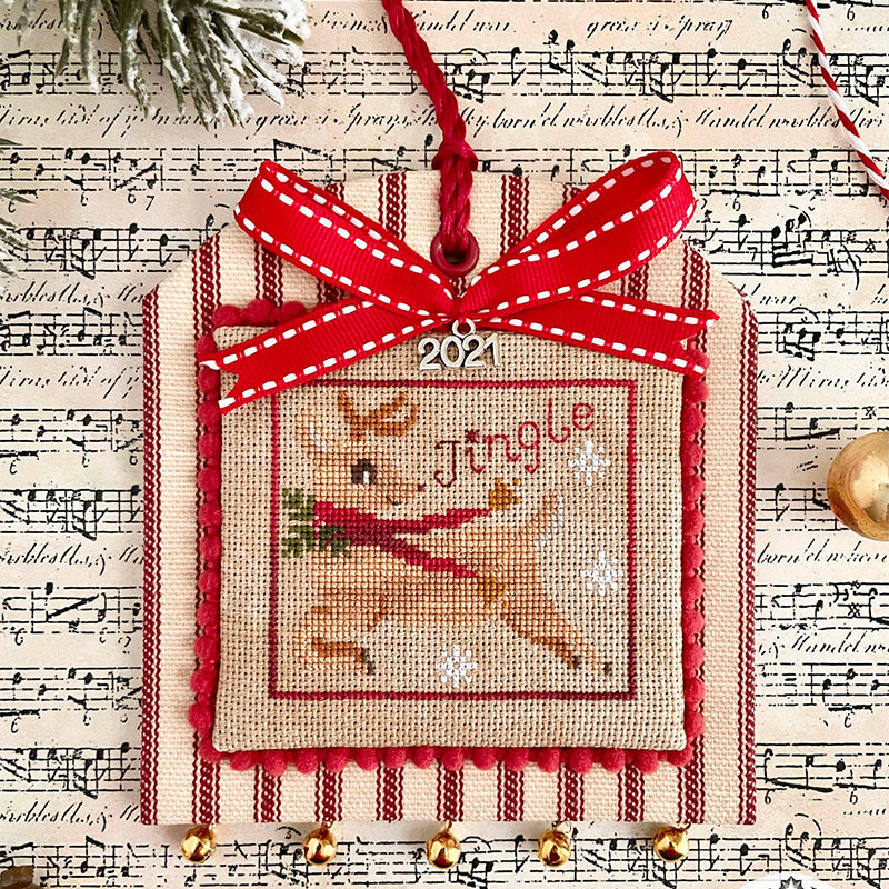 Jingle Jolly Joy Cross Stitch Pattern