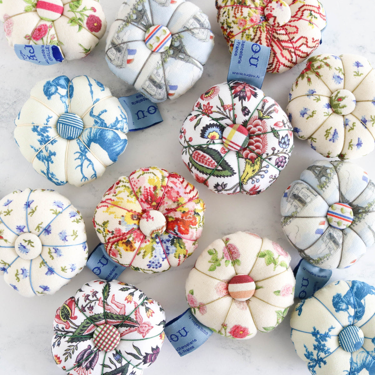 Maison Sajou Fabric Pincushion - Trianon Palace