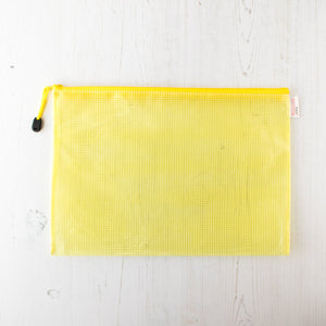 Mesh Zipper Project Bag - Small - Stitched Modern