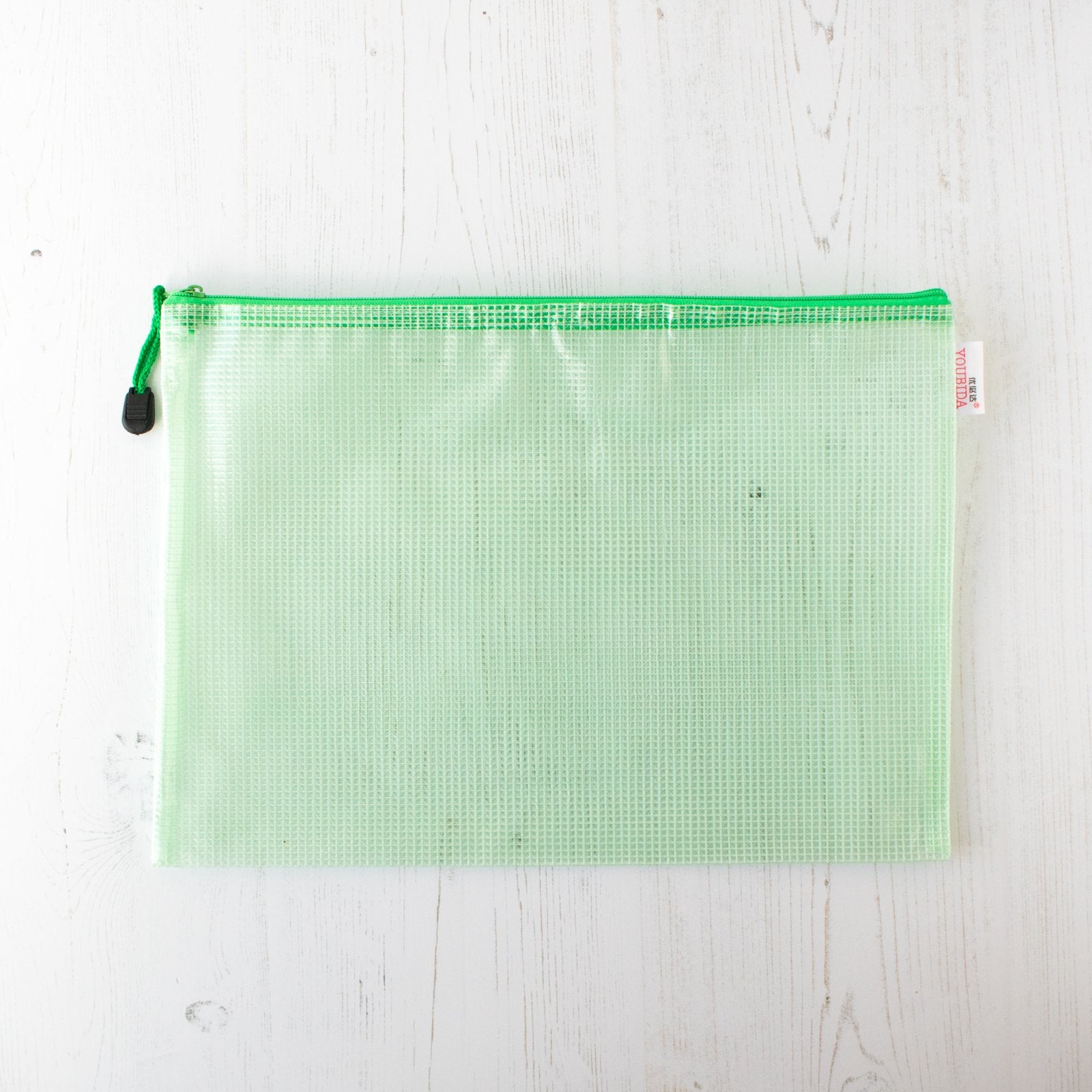 3-Pocket Mesh Project Bag - Large - Stitched Modern