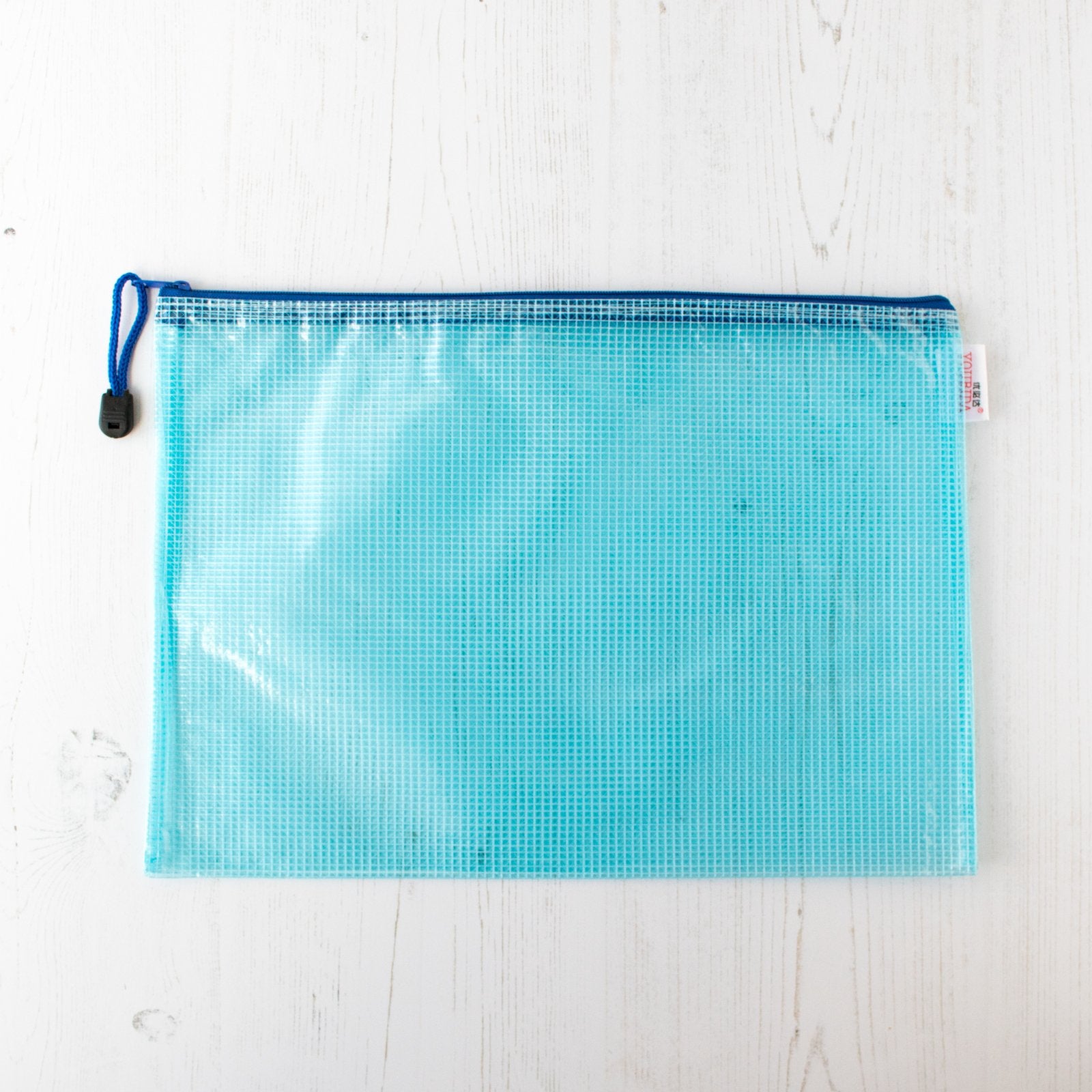 Mesh Zipper Project Bag - Large - Stitched Modern