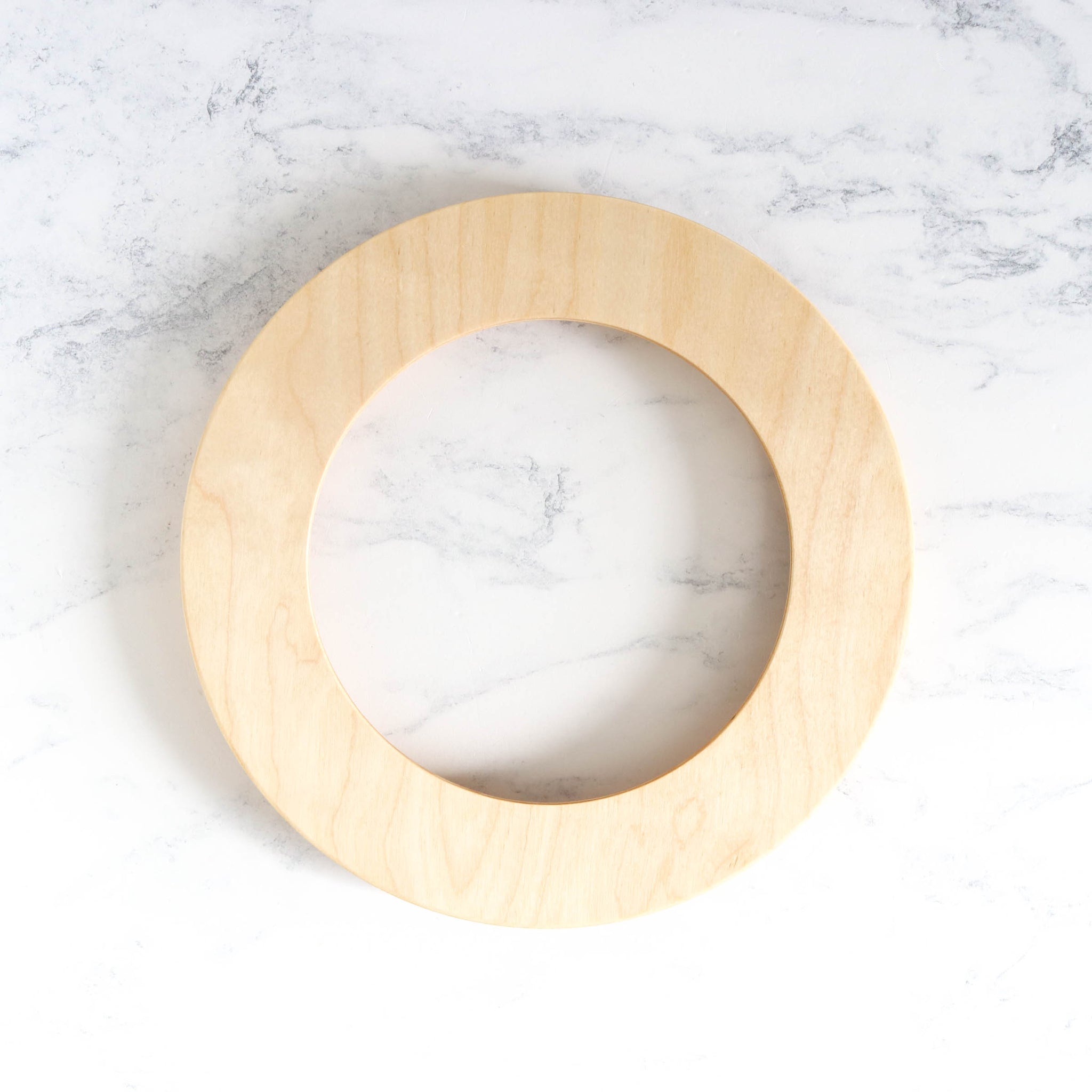 Round Wood Frame
