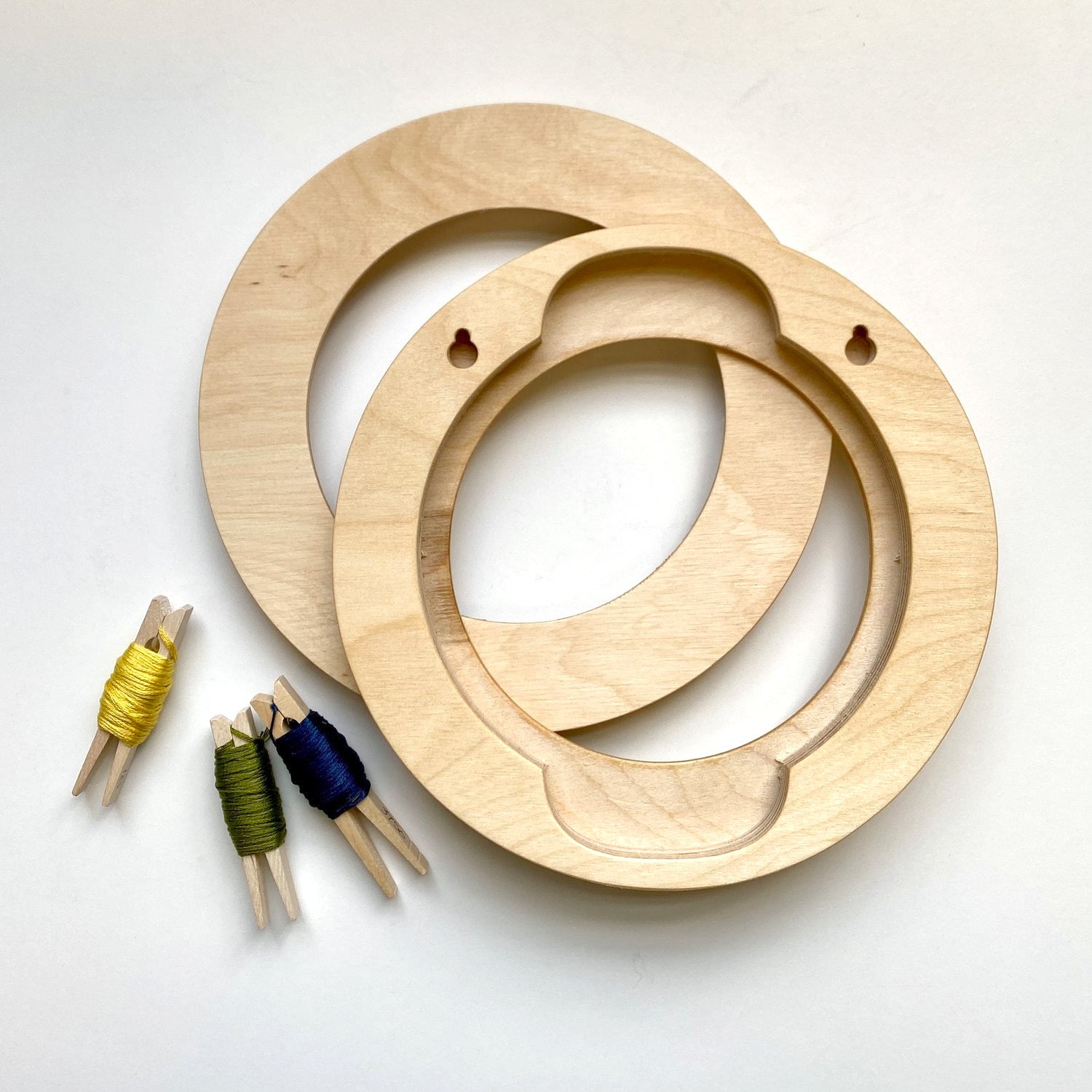 Round Embroidery Hoop Frame - 6 inch - Stitched Modern