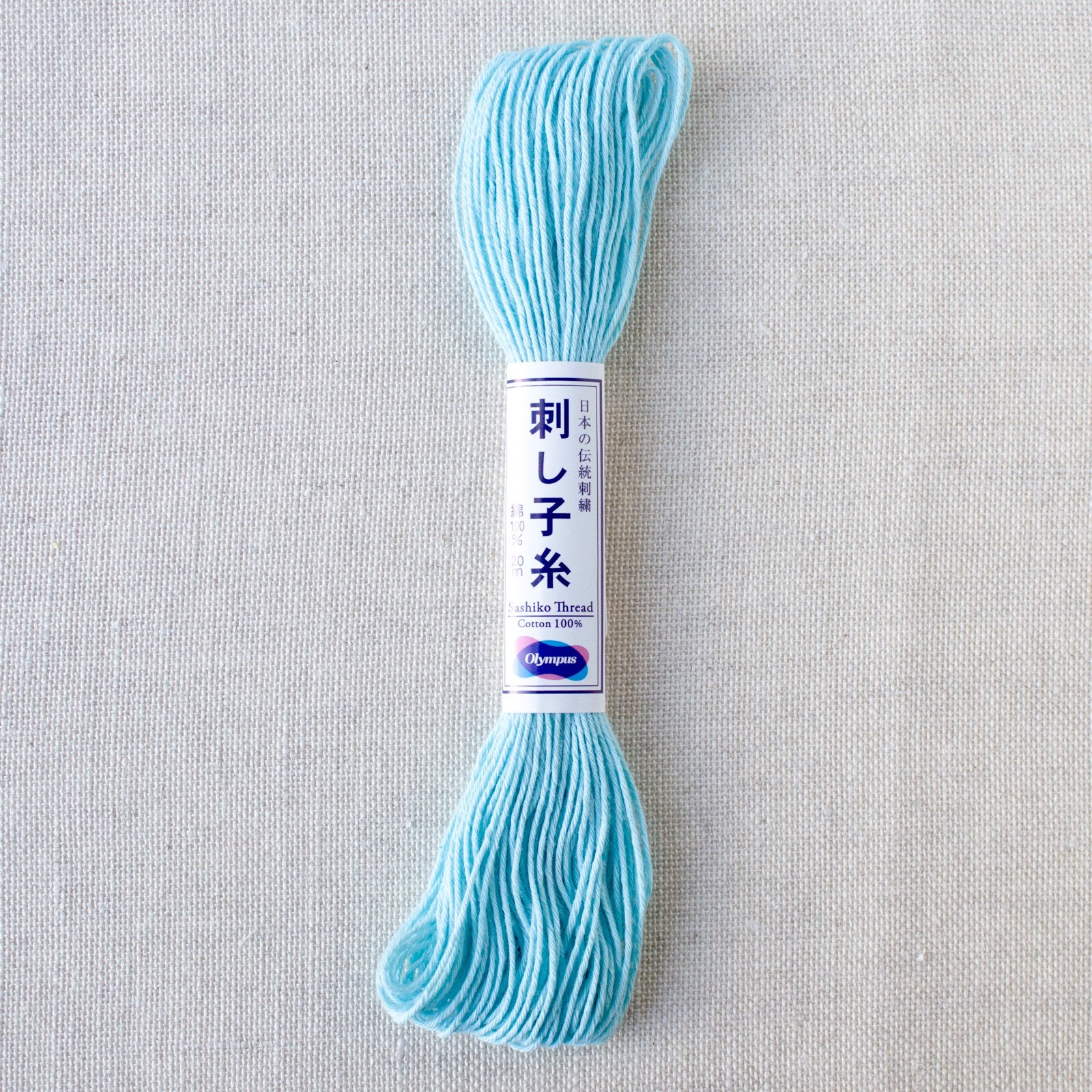 Japanese Sashiko Thread - Aqua (#8)-Stitched Modern