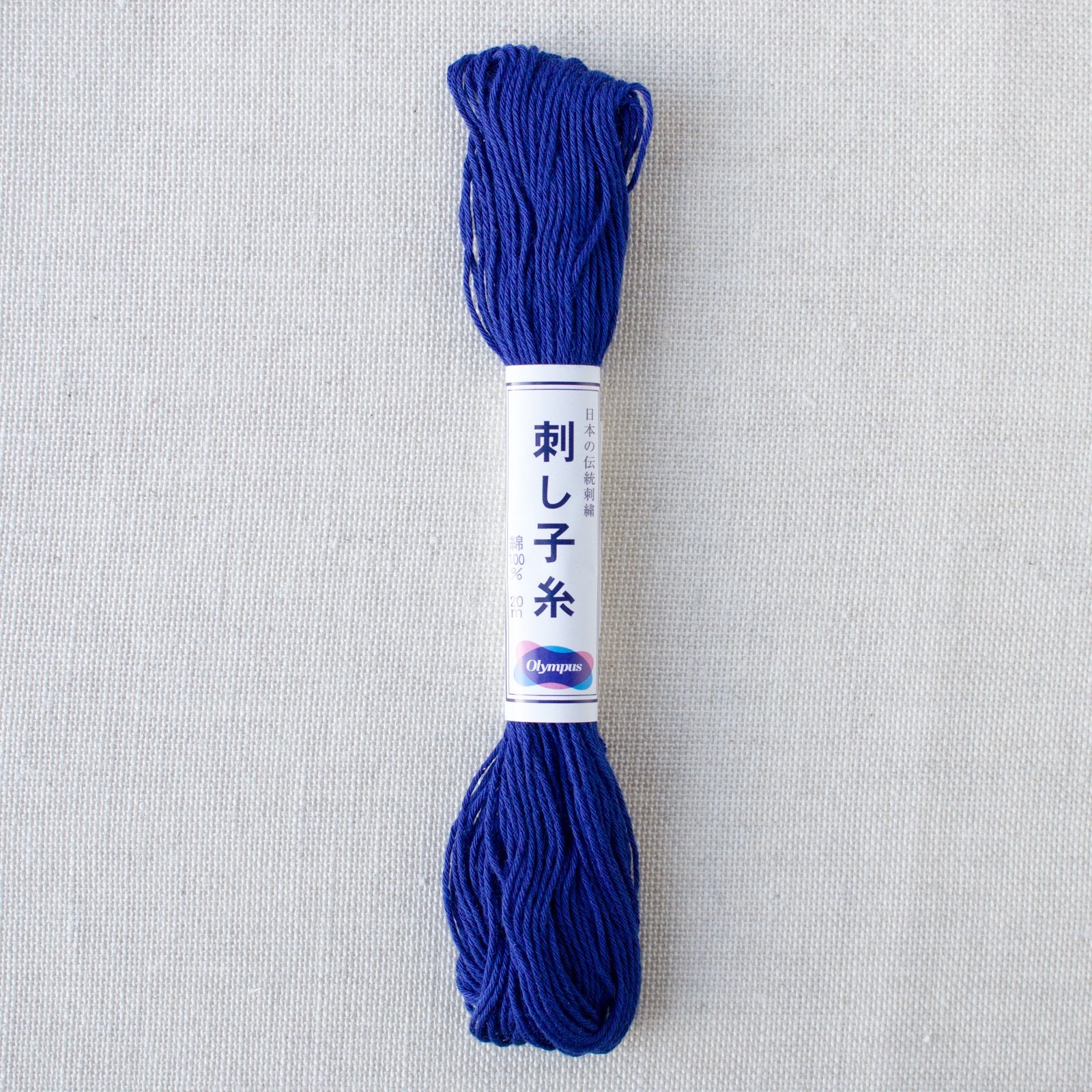 Olympus Sashiko Cotton Thread 18 Royal Blue Olympus Sashiko Cotton Thread 18 Royal Blue