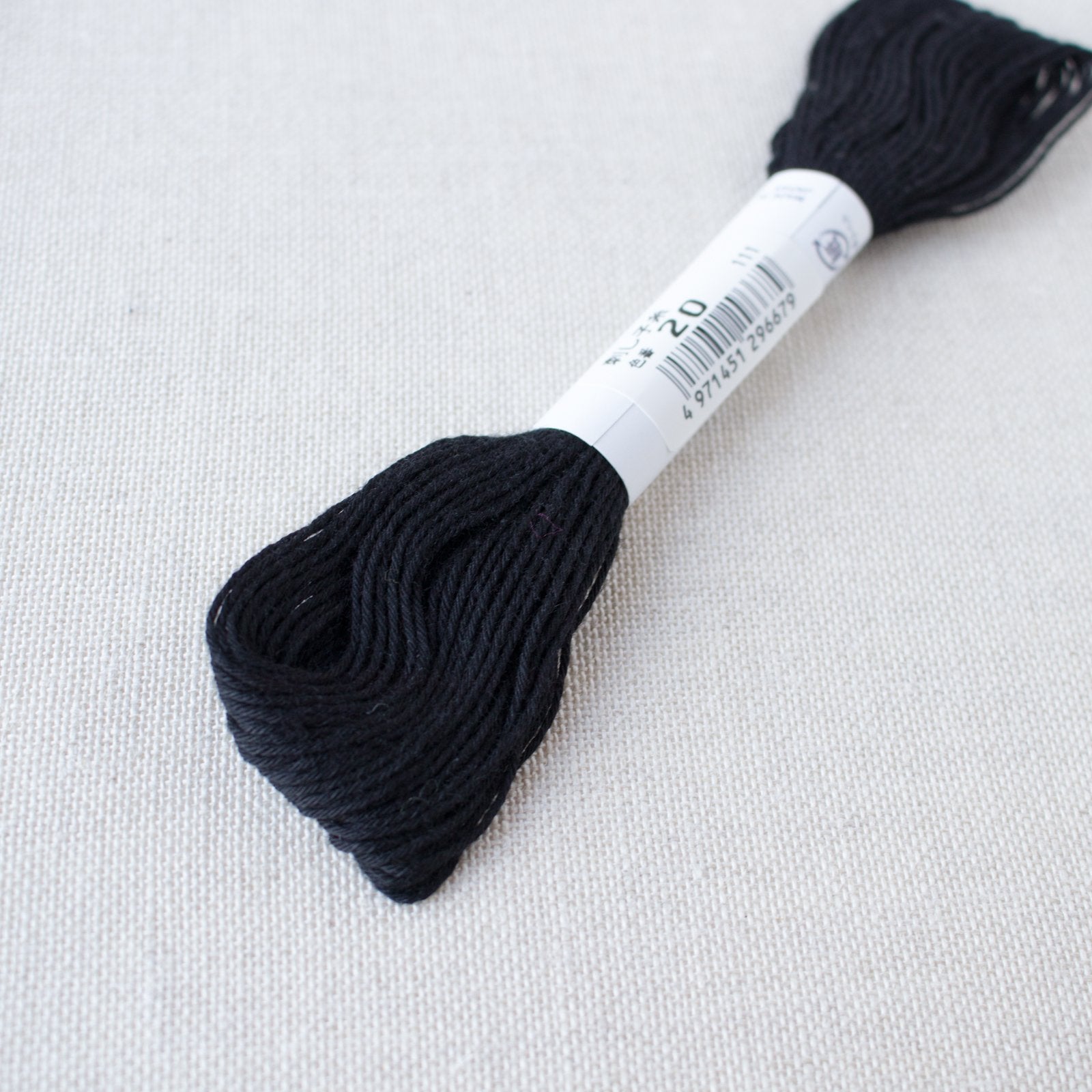 Japanese Sashiko Thread - Black (#20) - Stitched Modern