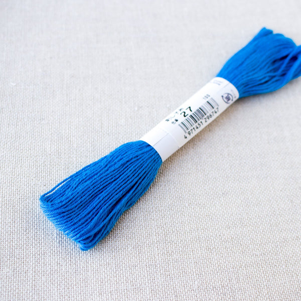 Japanese Sashiko Thread - Blue (#27) - Stitched Modern