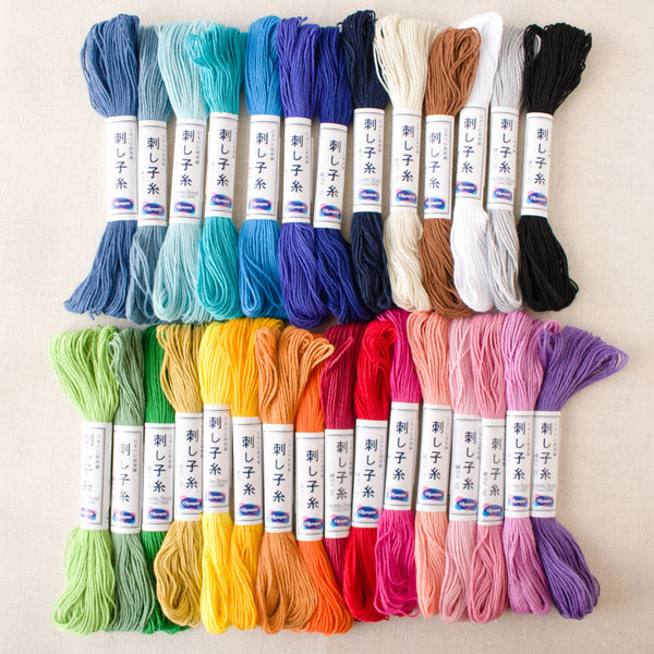 Japanese Sashiko Thread - Solid Collection - Stitched Modern