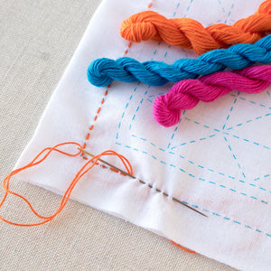 100Meter/piece Sashiko Thread 100% Cotton Pure Color Solid Color Sashiko  Thread Made In Japan 14 Color Available