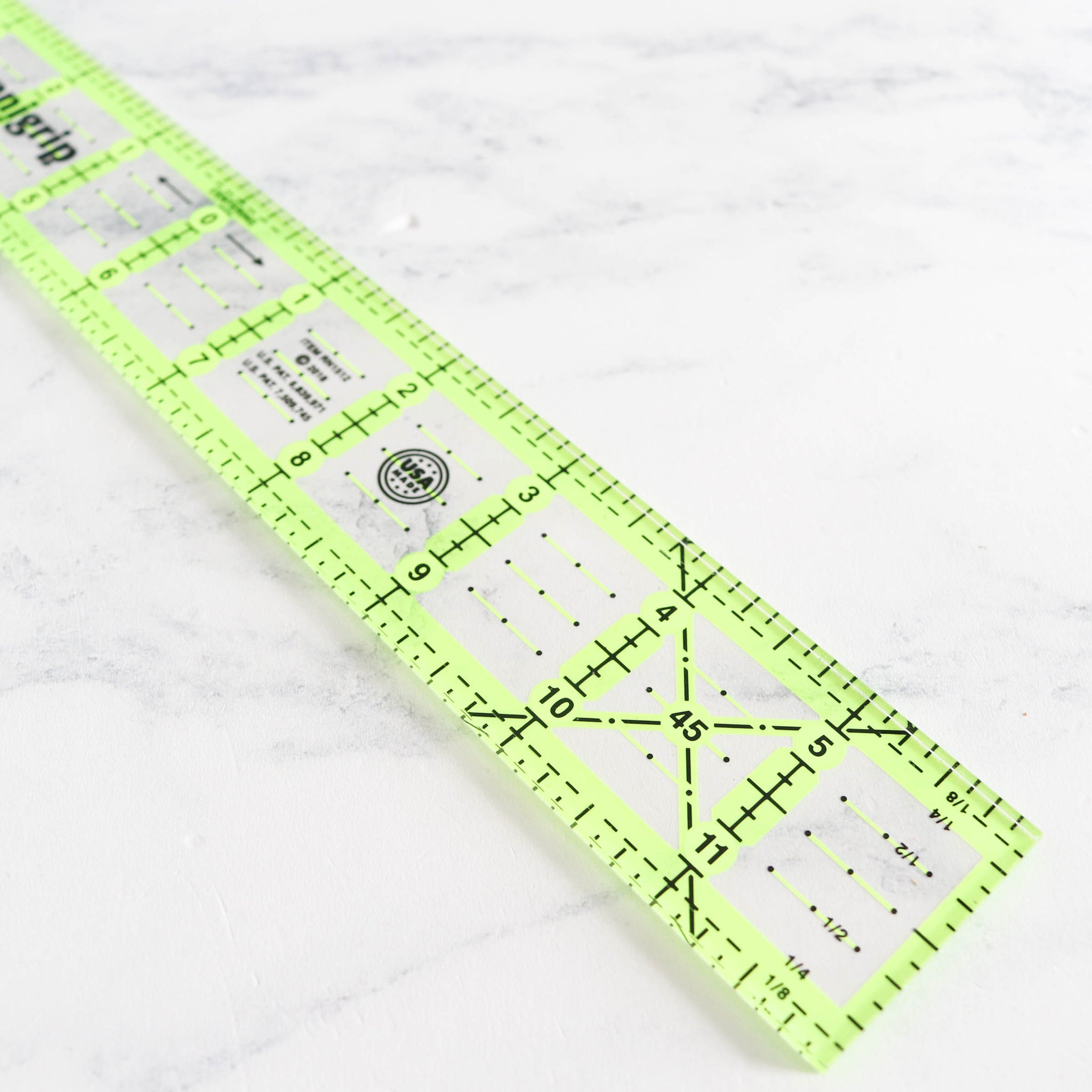 Omnigrip Clear Acrylic Ruler - 1