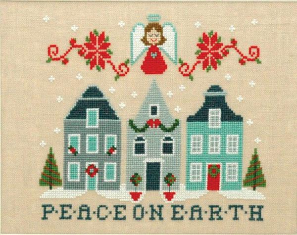 Peace on Earth Cross Stitch Pattern