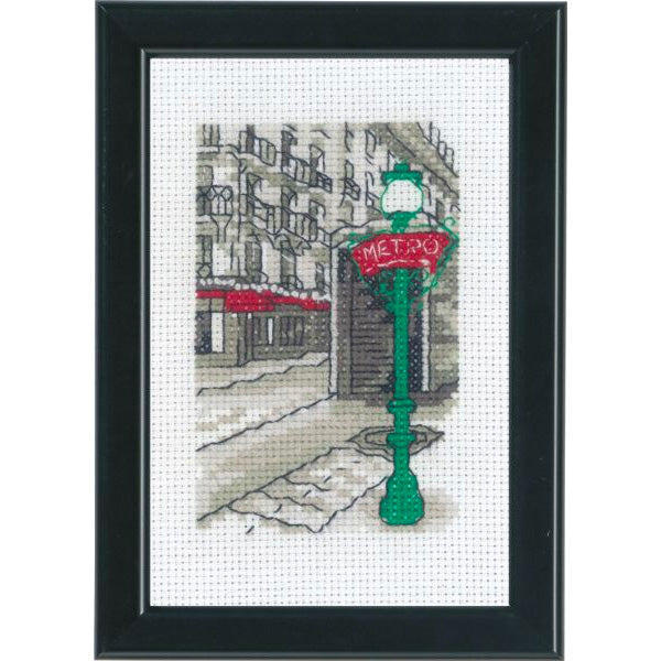 World Cities Mini Cross Stitch Kit - Paris
