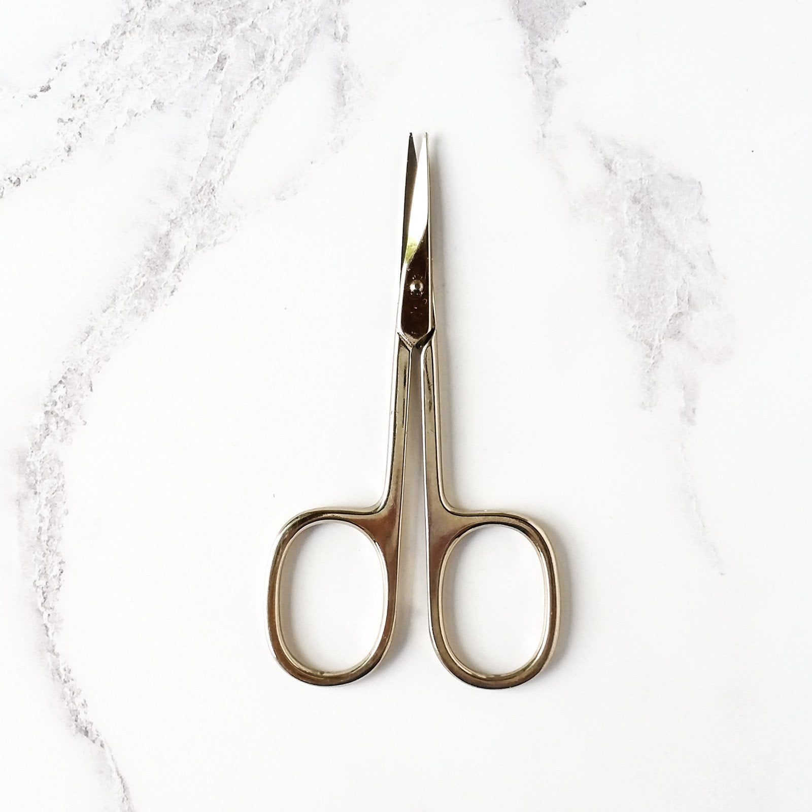 True Left Handed Double Curved Embroidery Scissors - 850014933210