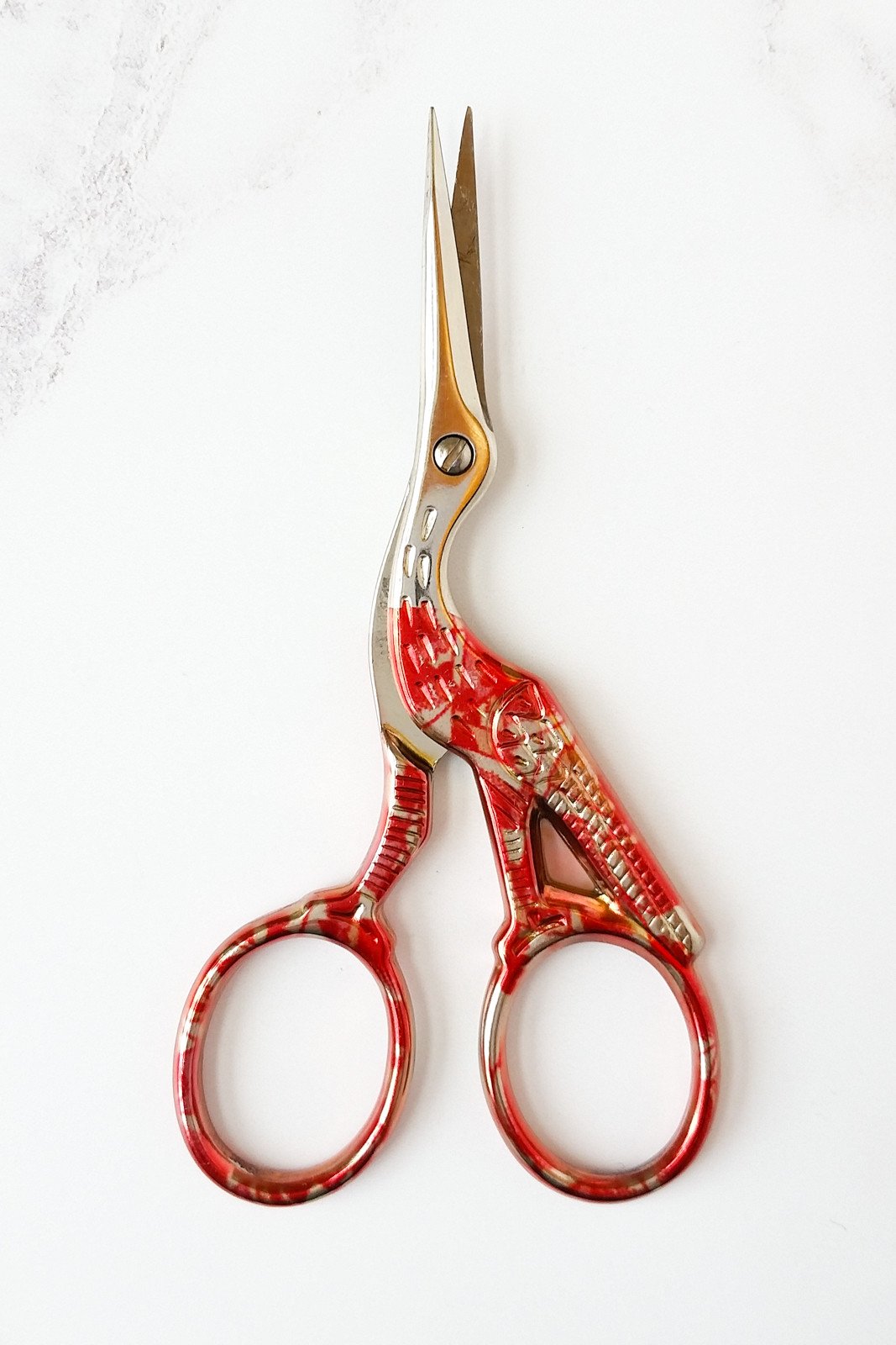 Stork Embroidery Scissors - Snip It Real Good Poster for Sale by  FerntasticArt