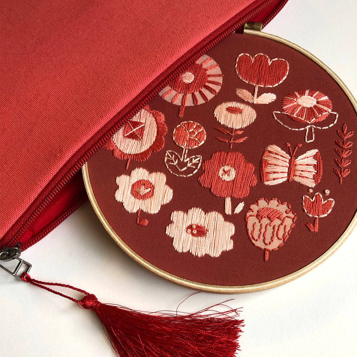 Flowers Hand Embroidery Kit