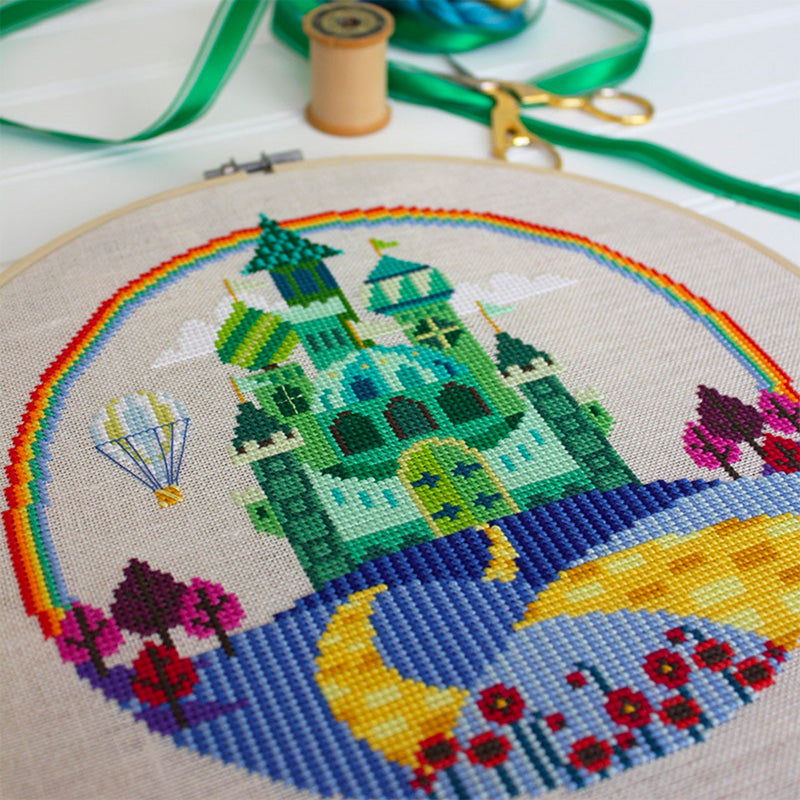 Emerald City Cross Stitch Pattern