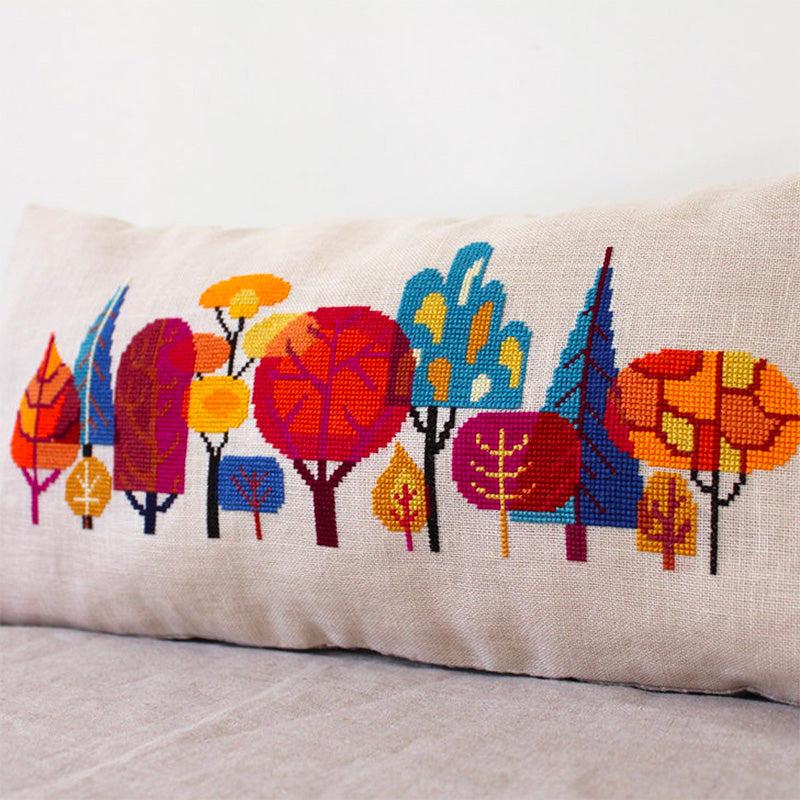 Forest Cross Stitch Pattern