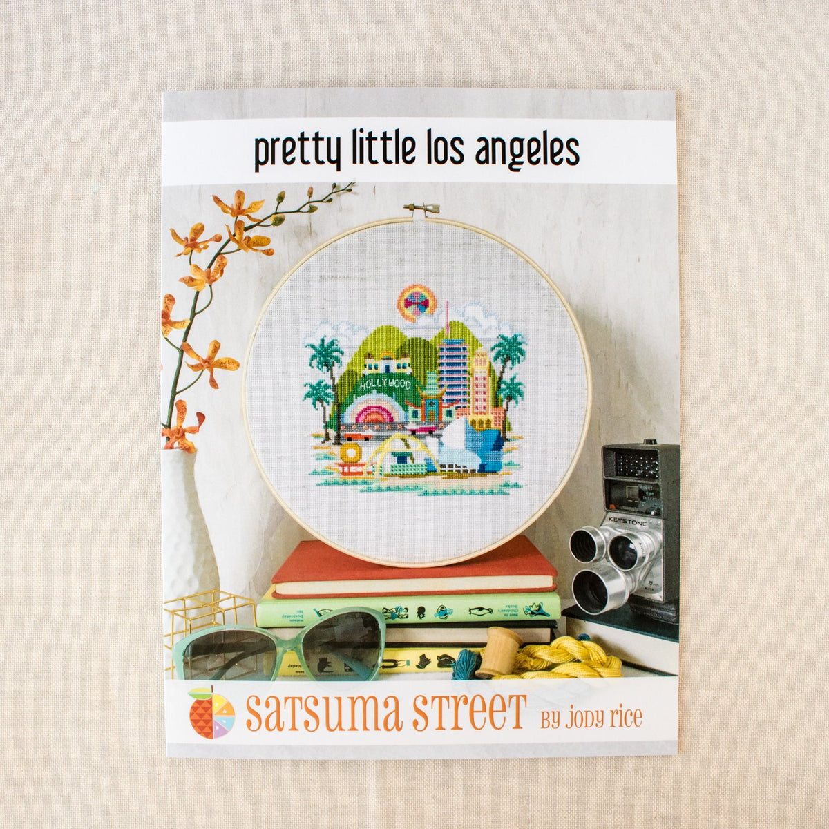 Pretty Little Los Angeles Cross Stitch Pattern